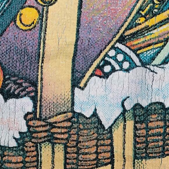 Vintage 1989 Jazz Festival Sweatshirt Women Medium 19x20 USA - Picture 14 of 15